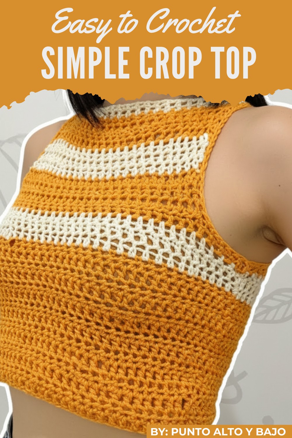 Crochet Simple Crop Top Pattern