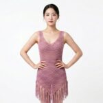 Crochet mesh dress tutorial.. 9