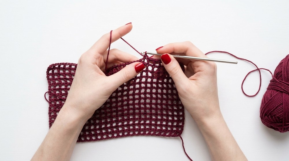 Crochet off the shoulder top 4