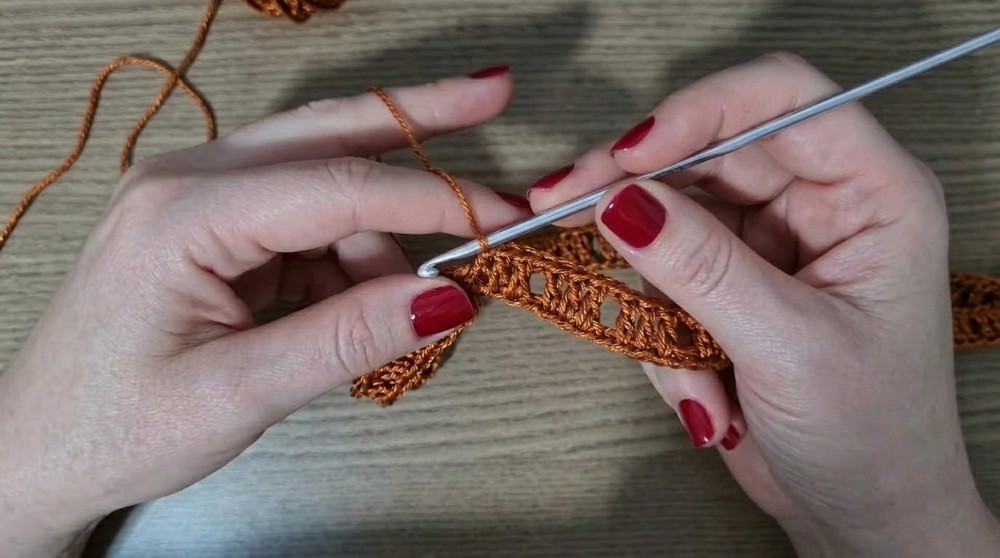 Crocheted skirt for beginners 3