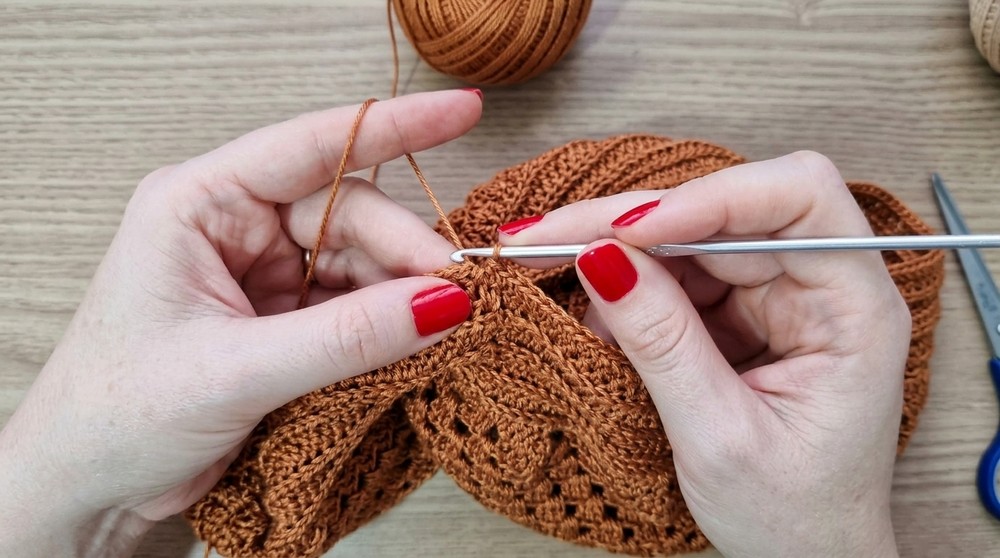 Crocheted skirt for beginners 4
