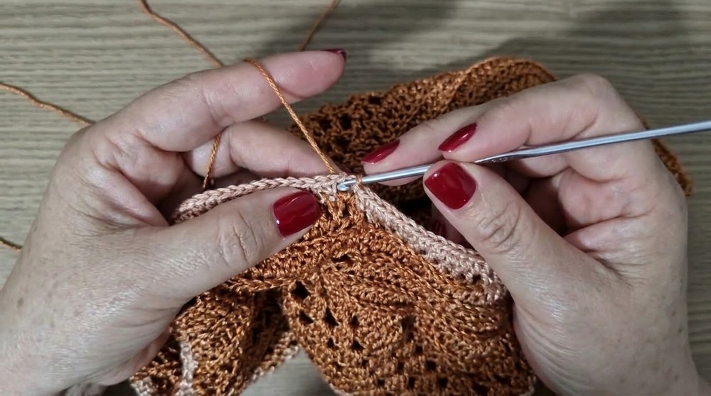 Crocheted skirt for beginners 6