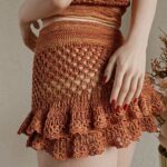Crocheted skirt for beginners 9
