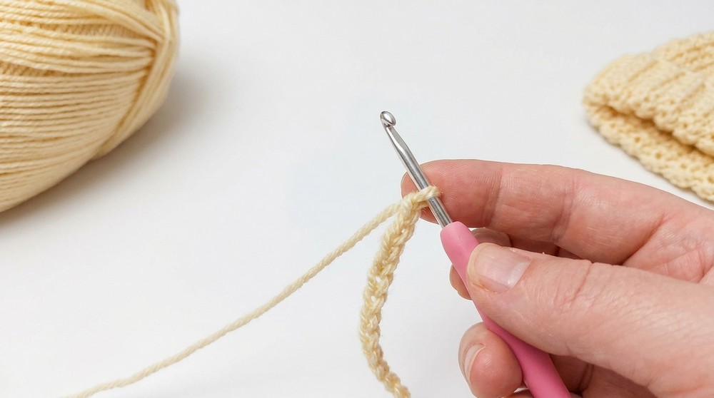 EASY CROCHET BABY HAT 3