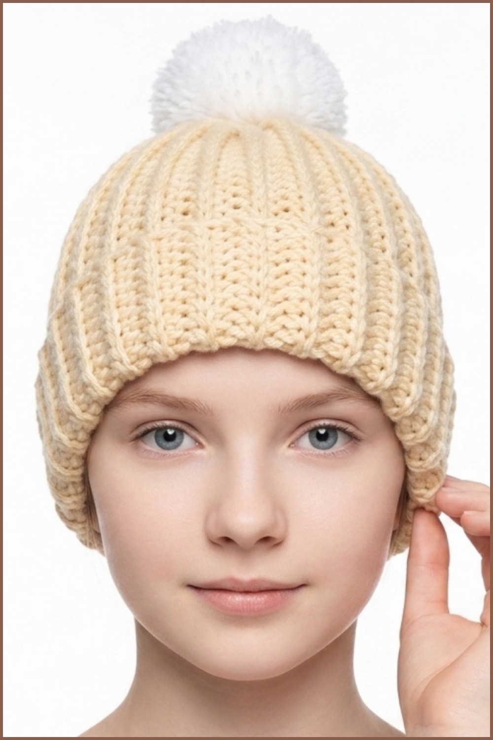 EASY CROCHET BABY HAT 8