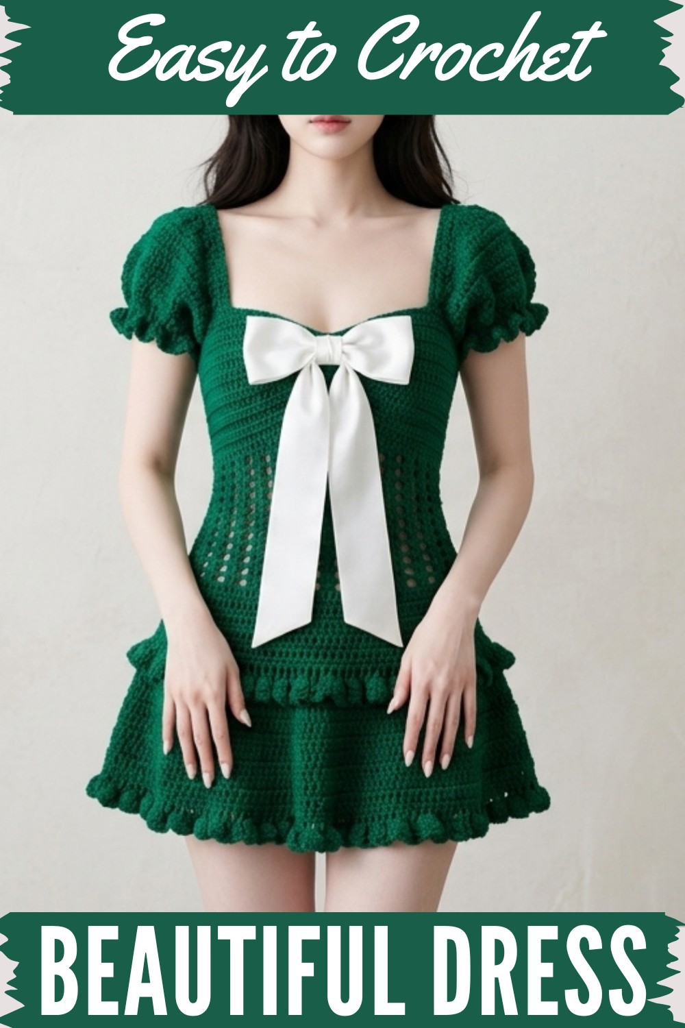 How to Crochet a Dress (Step-by-Step Beginner Friendly) Full Tutorial 1