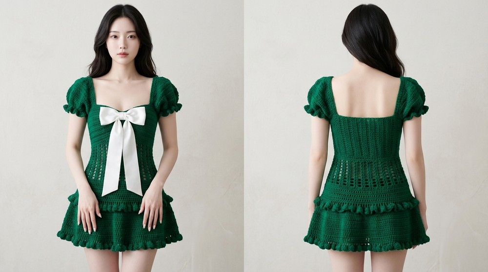 How to Crochet a Dress (Step-by-Step Beginner Friendly) Full Tutorial 2