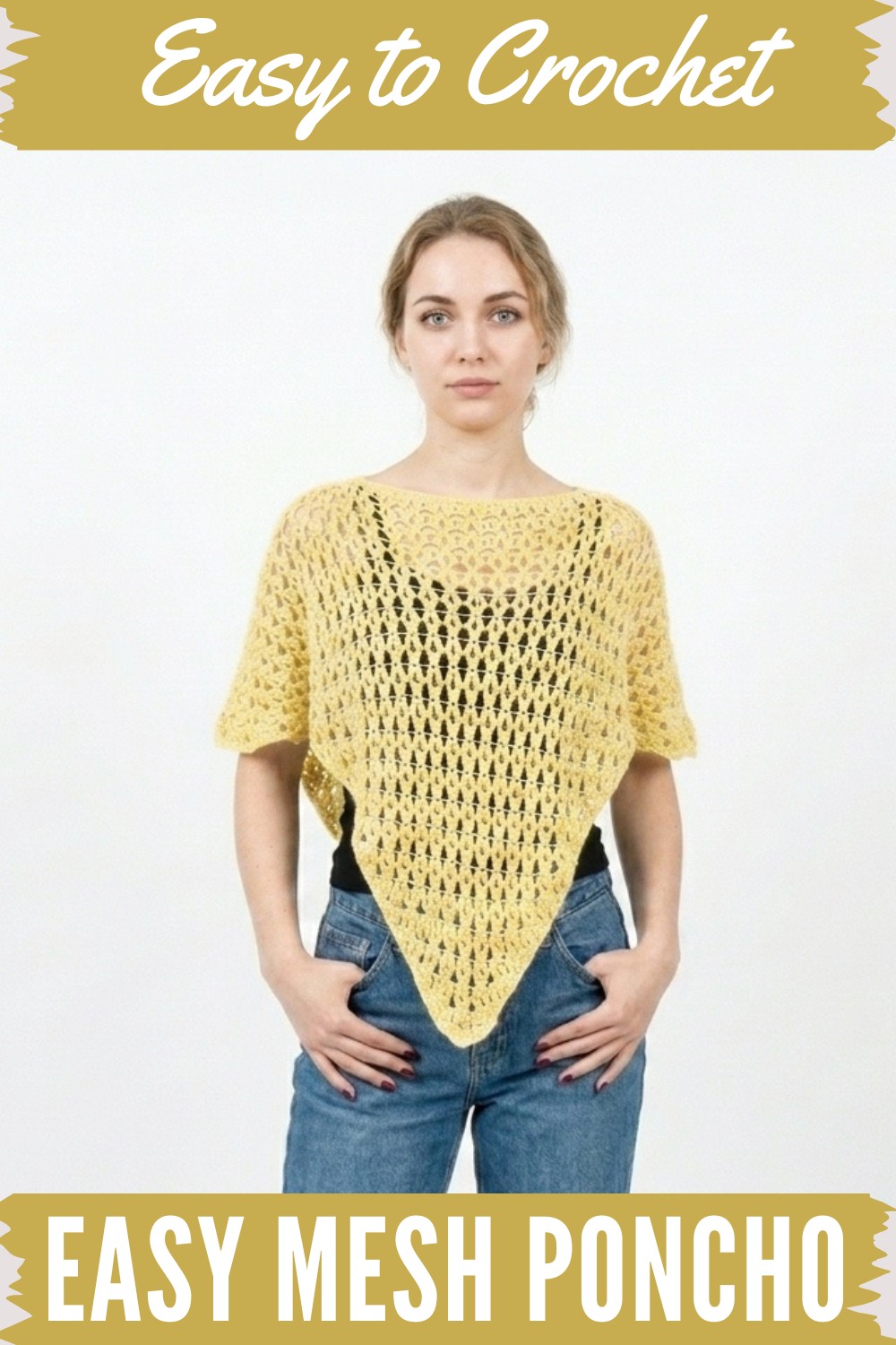 How to crochet a poncho 1