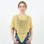 How to crochet a poncho 8