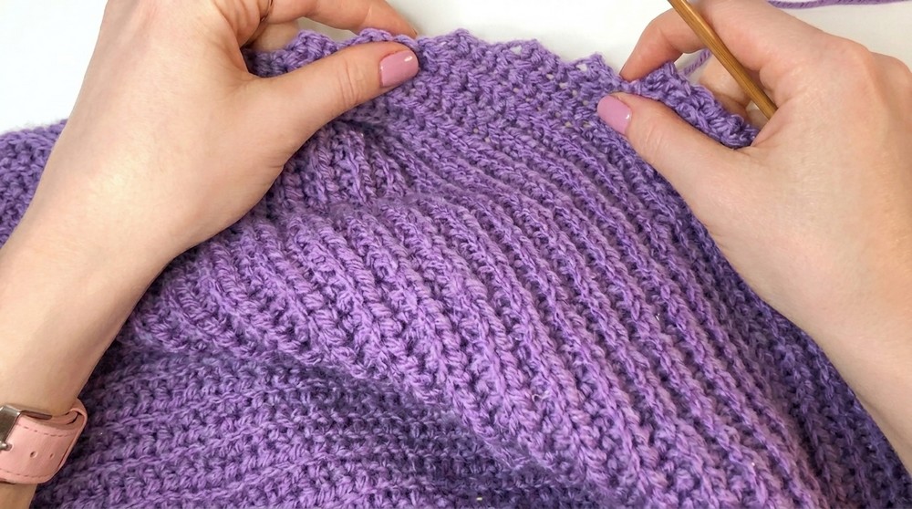 Modern crochet cape Beginner friendly tutorial 6