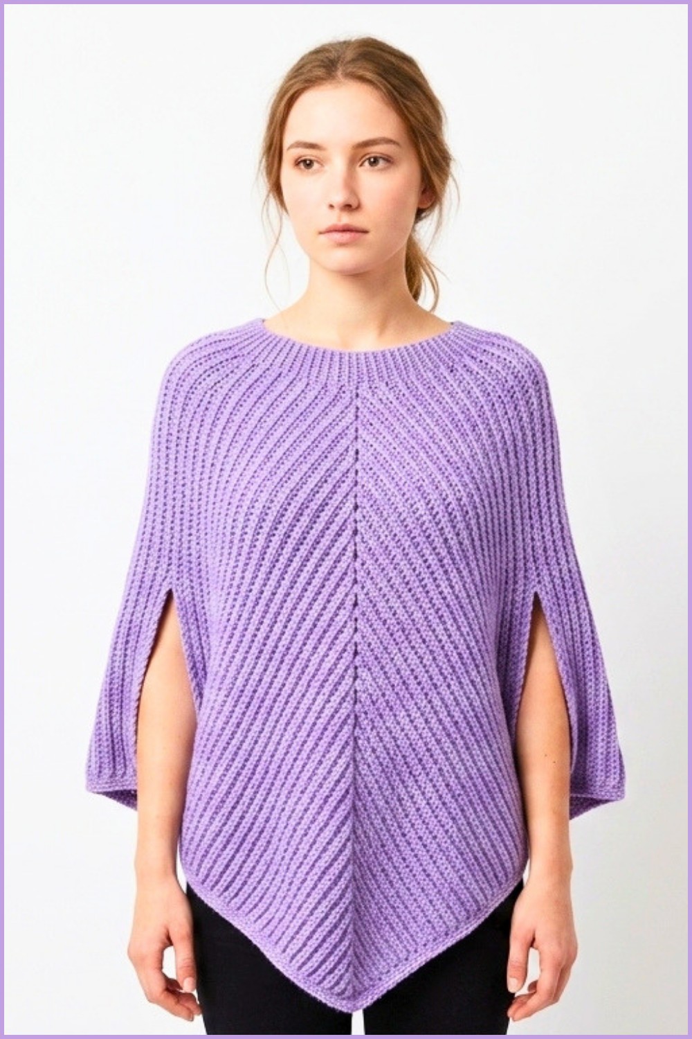 Modern crochet cape Beginner friendly tutorial 8