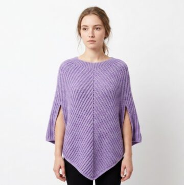 Modern crochet cape Beginner friendly tutorial 9