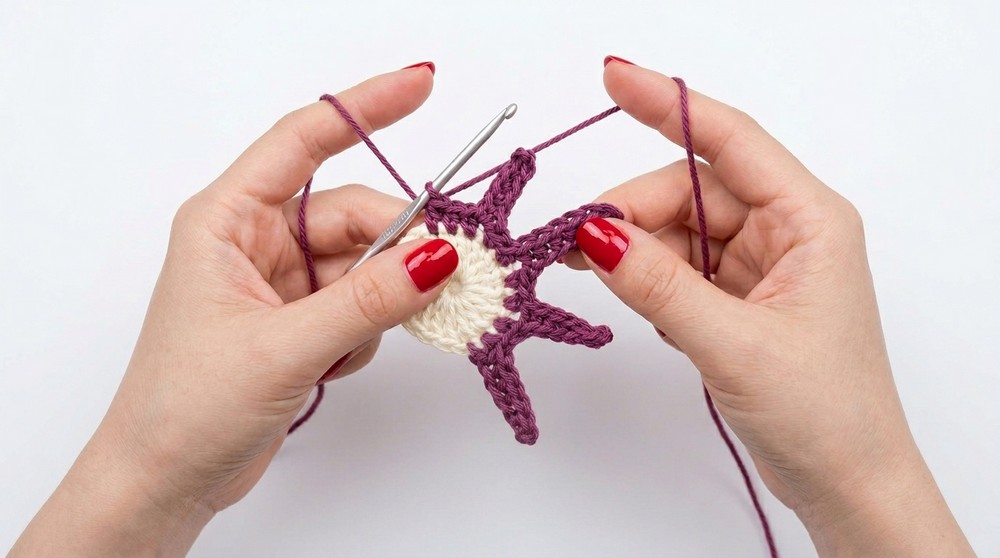 Spectacular crochet sweater step by step 4