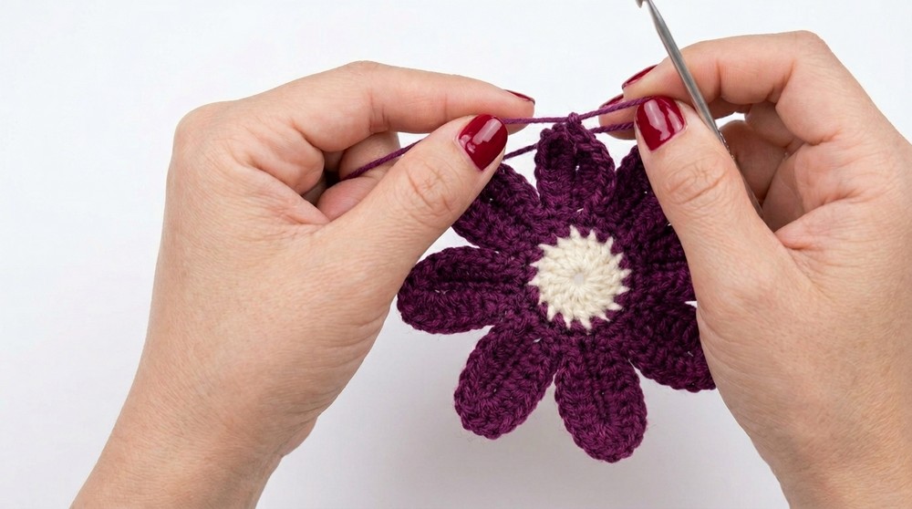 Spectacular crochet sweater step by step 5