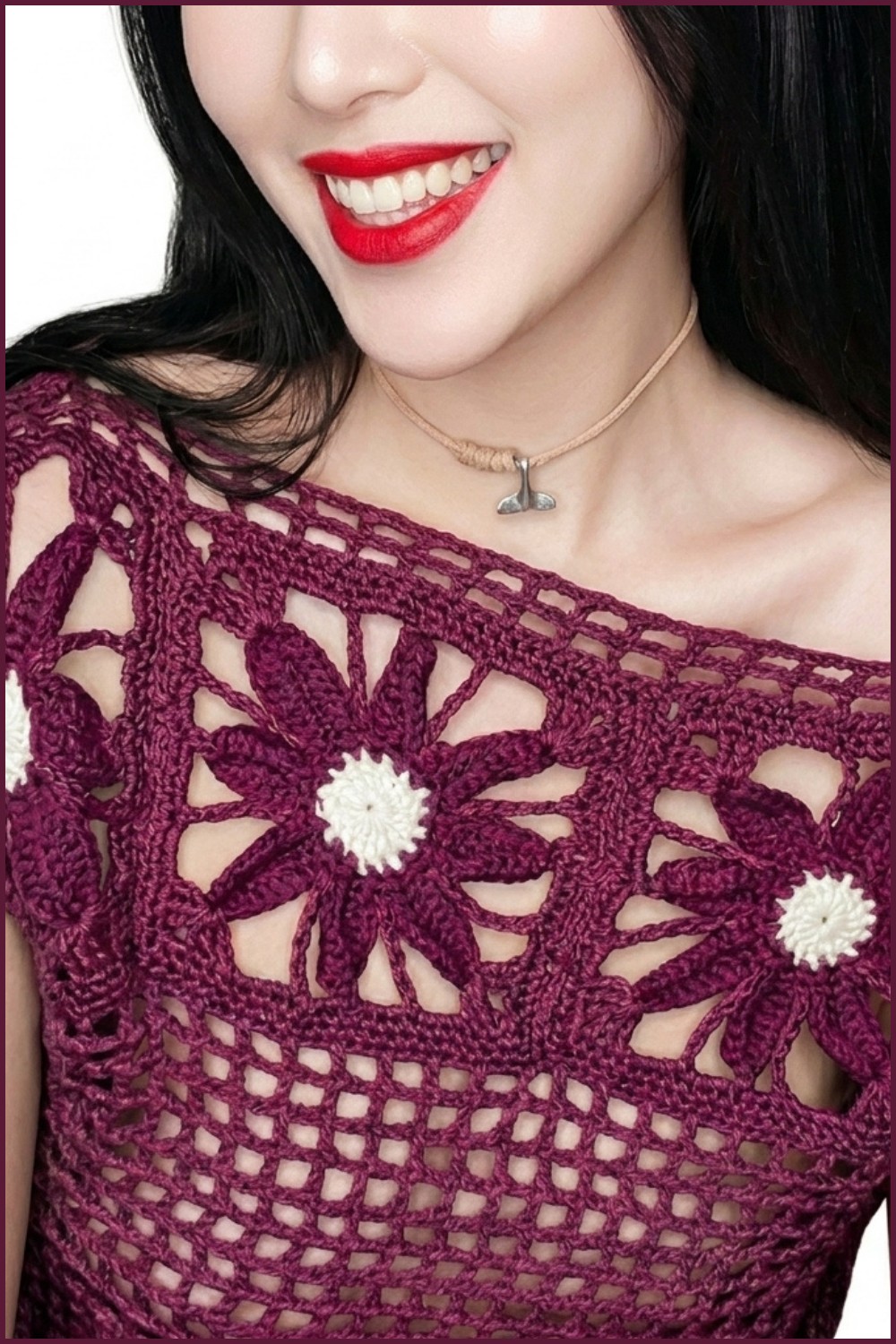 Spectacular crochet sweater step by step 7