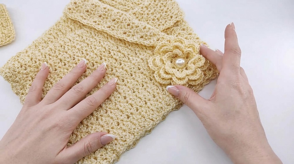 TUTORIAL Carezza Neck Warmer 7