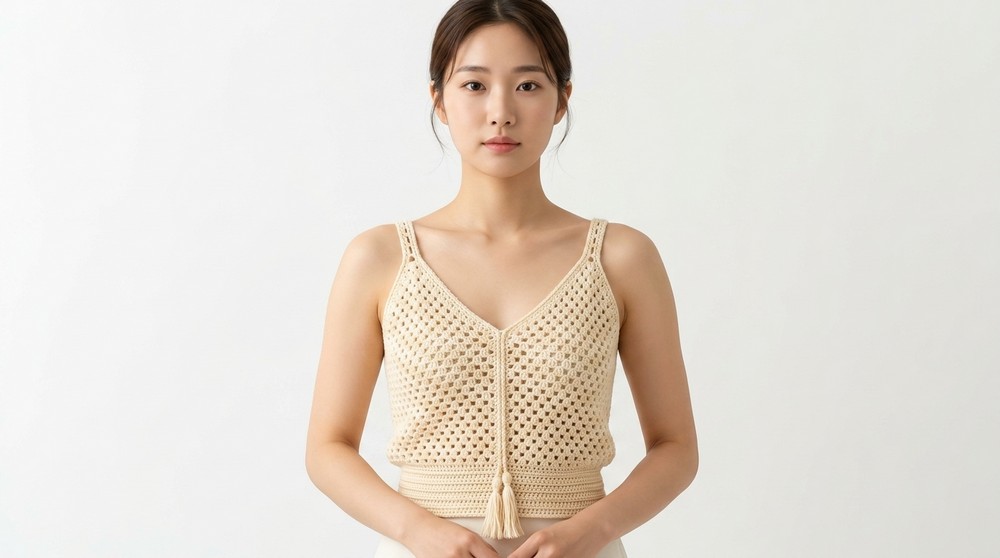 Unique crochet tank top 2