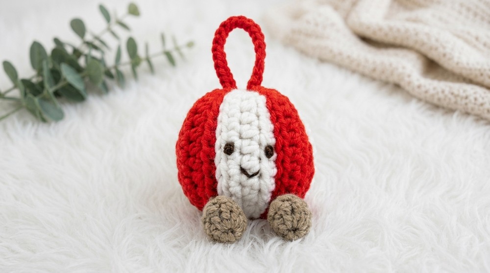 Crochet Christmas Bauble Pattern