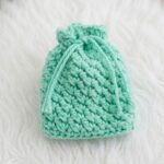 Crochet Drawstring Mini Pouch Pattern