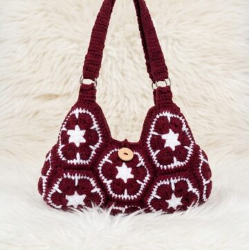 Crochet African Flower Bag Pattern