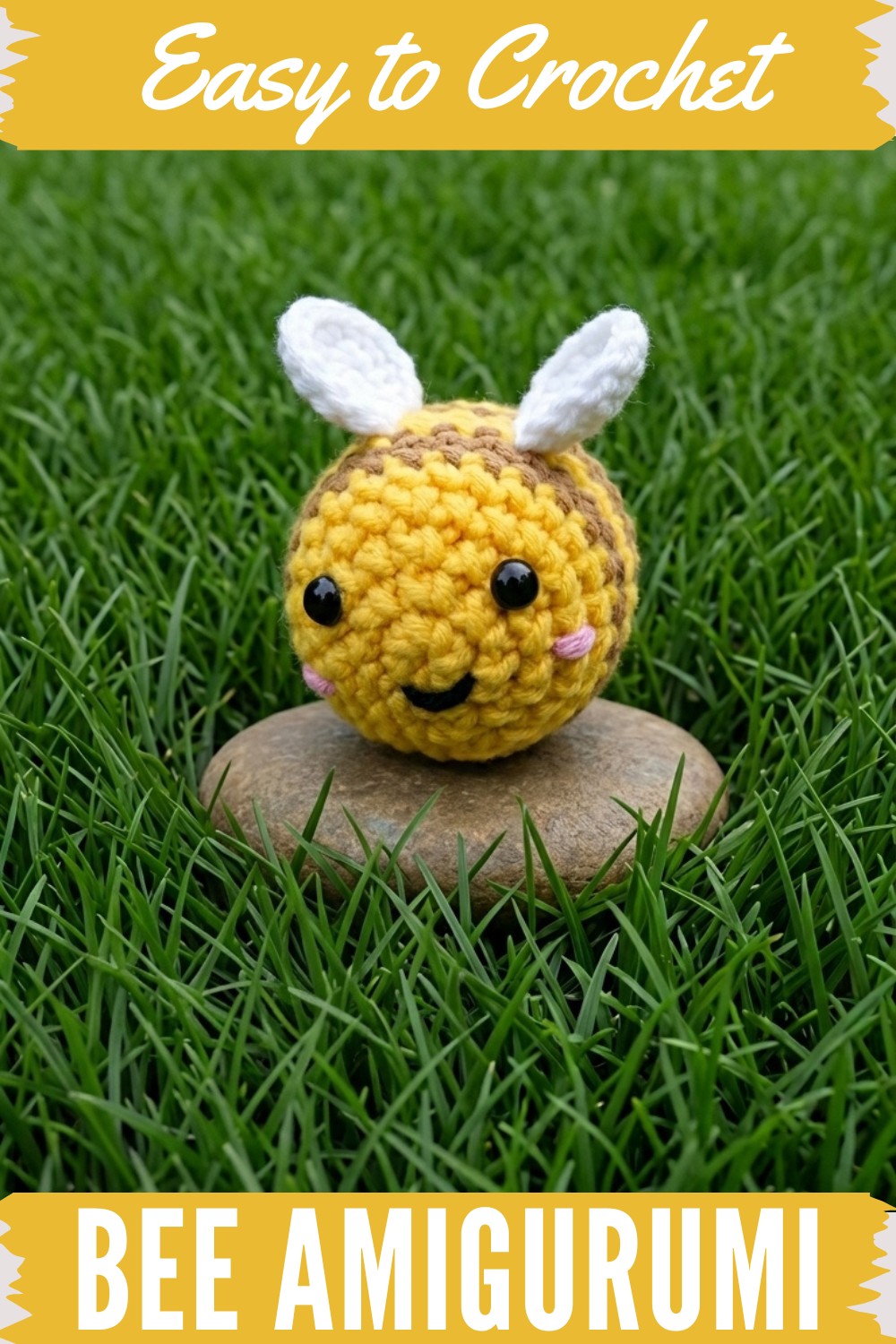 Crochet Bee Amigurumi Pattern