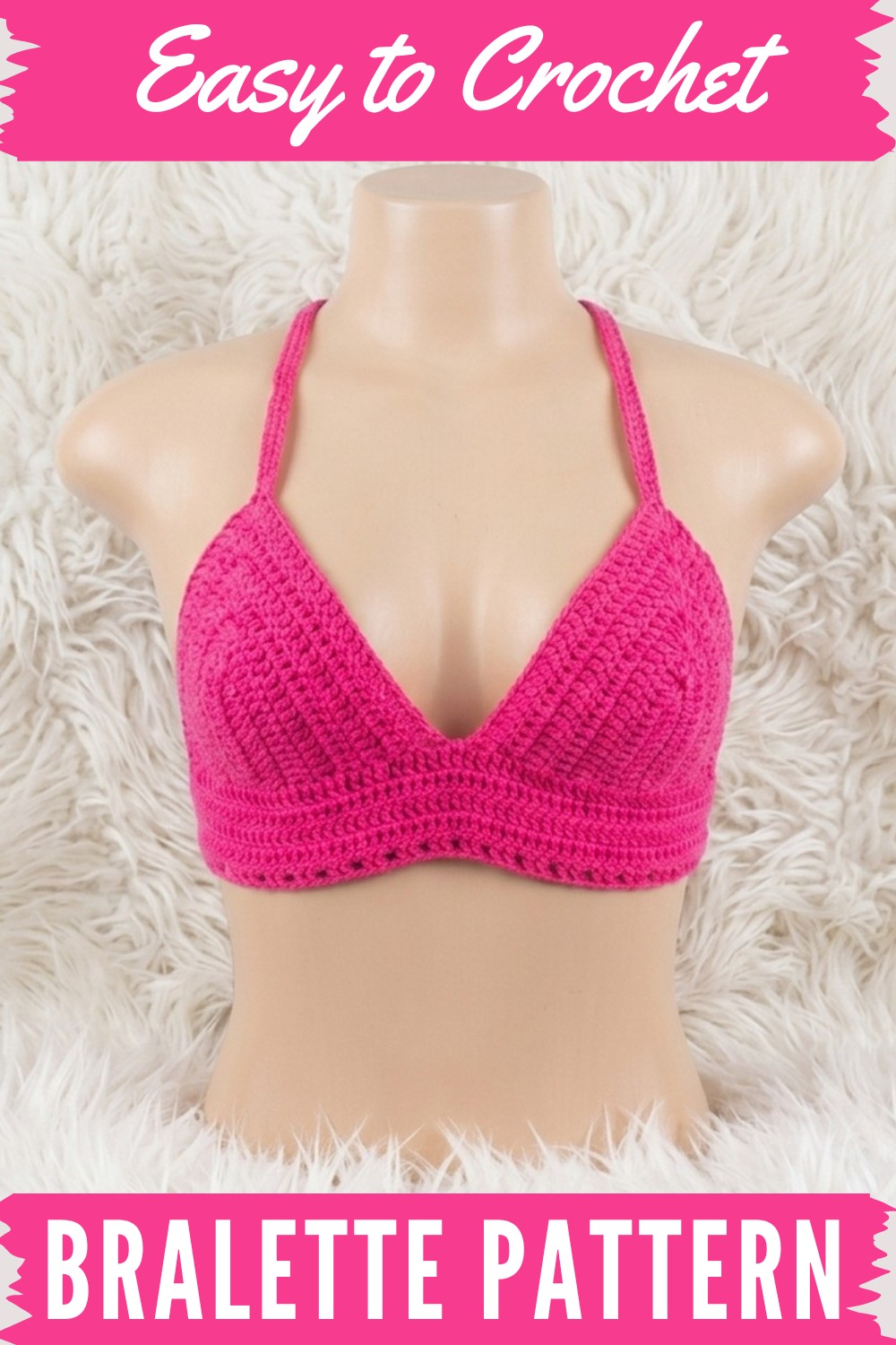 Crochet Bralette Pattern
