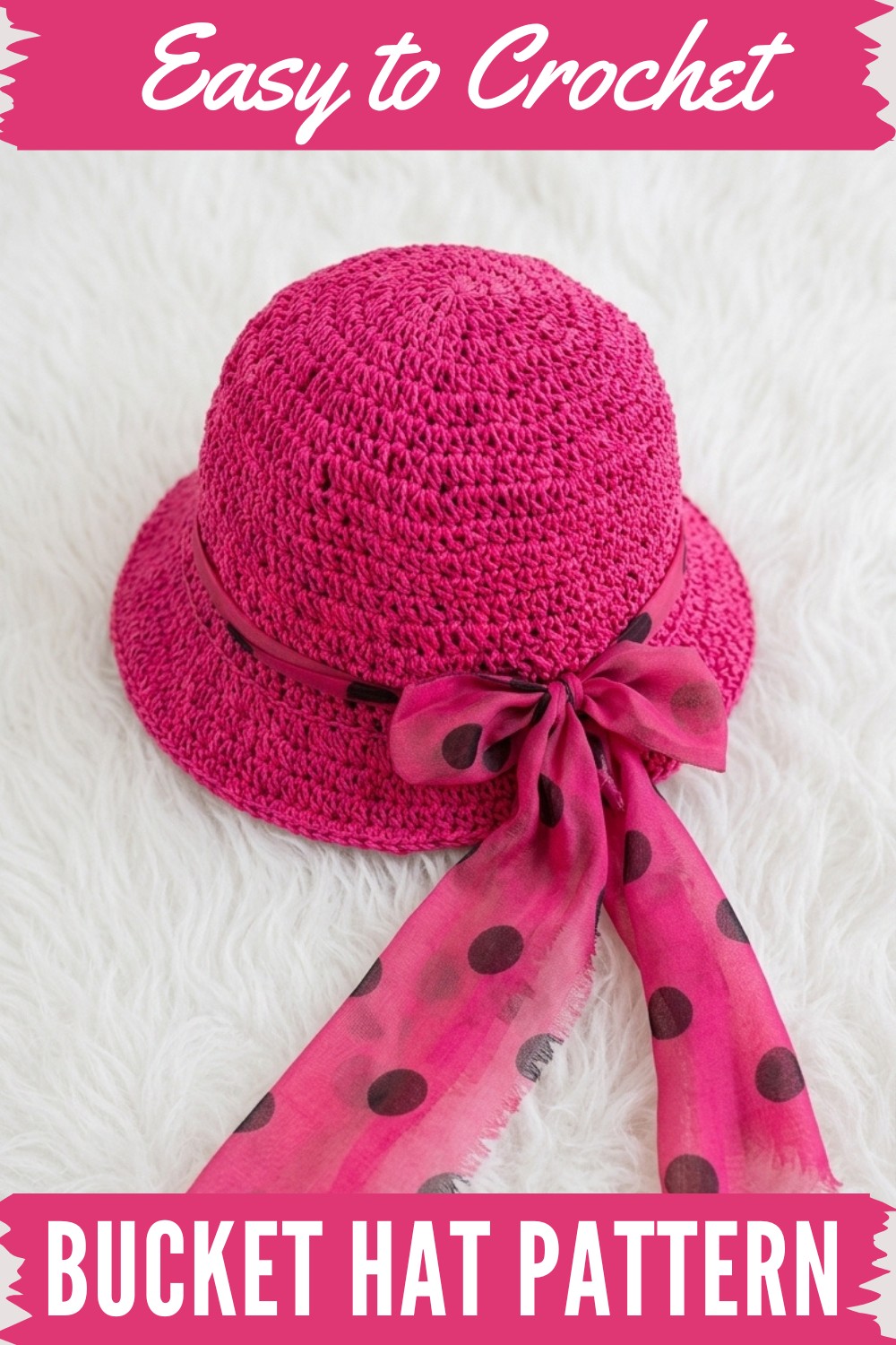 Crochet Bucket Hat Pattern