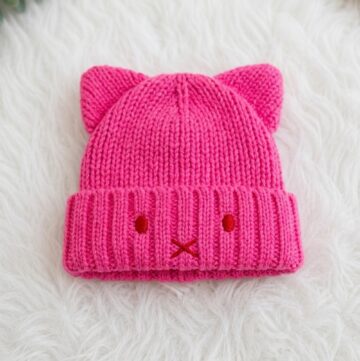 Crochet Cat Beanie Pattern 5