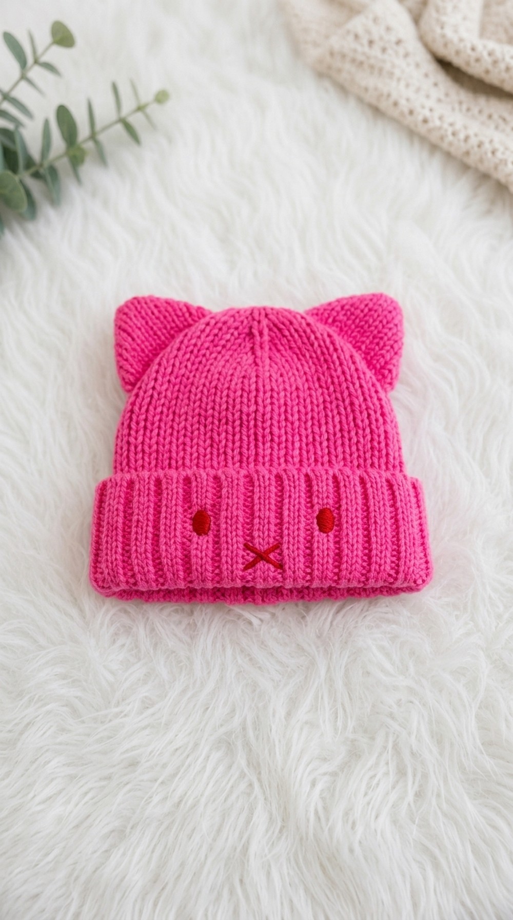 Crochet Cat Beanie Pattern 5
