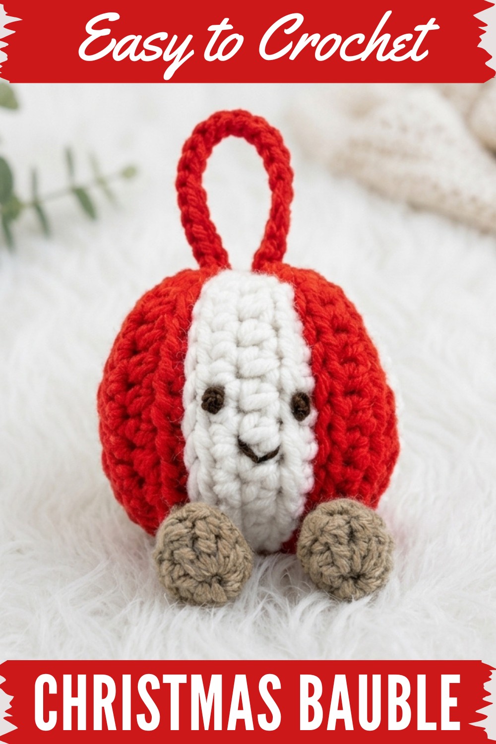 Crochet Christmas Bauble Pattern