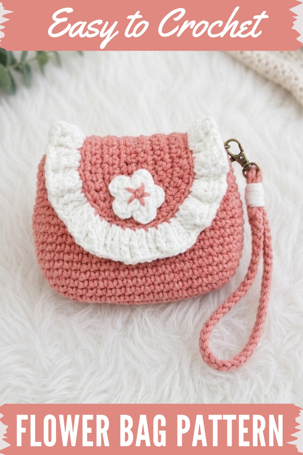 Crochet Flower Bag Pattern