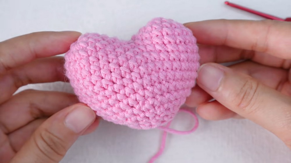 Crochet Heart Cactus Pattern