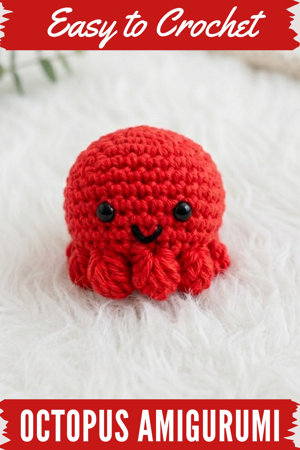 Crochet Octopus Amigurumi Pattern