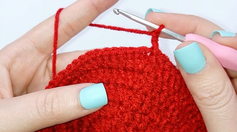 Crochet Ruffle Hat Pattern 2