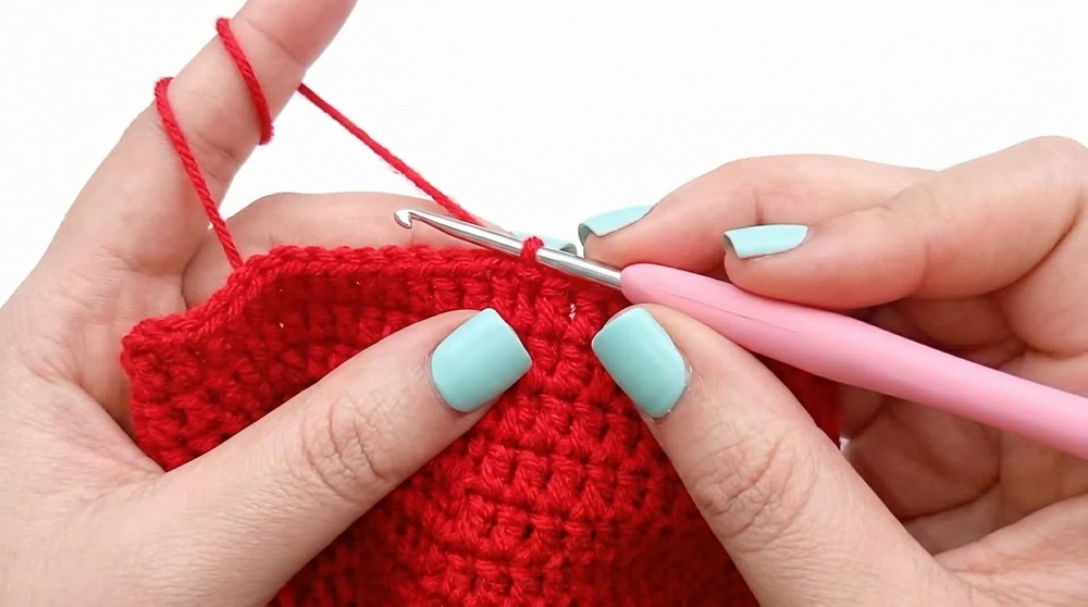 Crochet Ruffle Hat Pattern 1