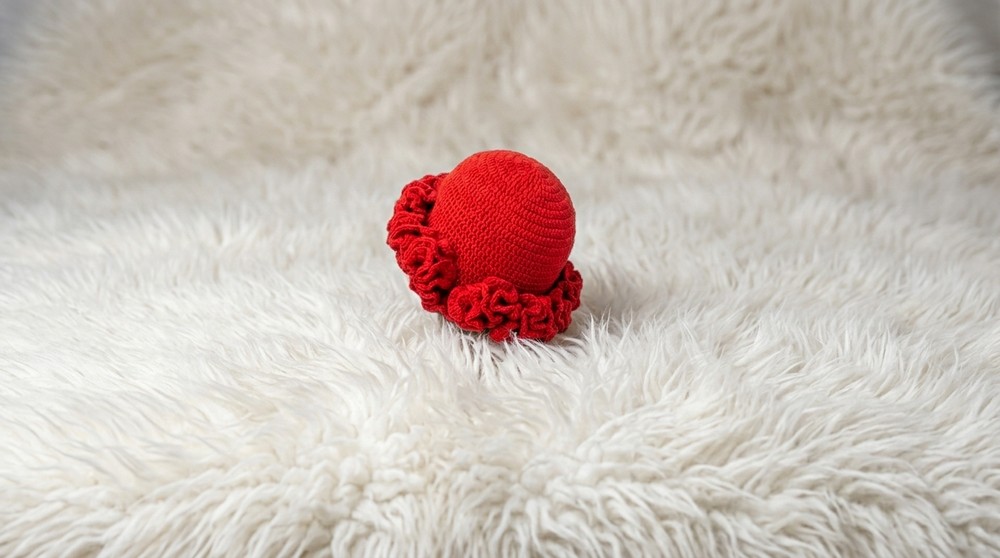 Crochet Ruffle Hat Pattern 4