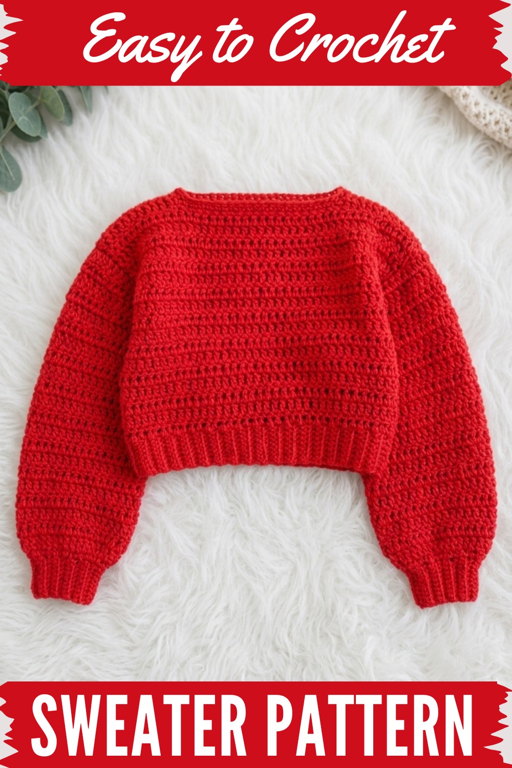 Crochet Sweater Pattern