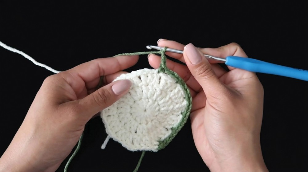 Crochet Flower Coaster Pattern