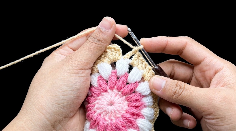 Crochet Granny Square Tote Bag Pattern
