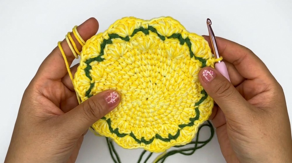Crochet Pineapple Bag Pattern