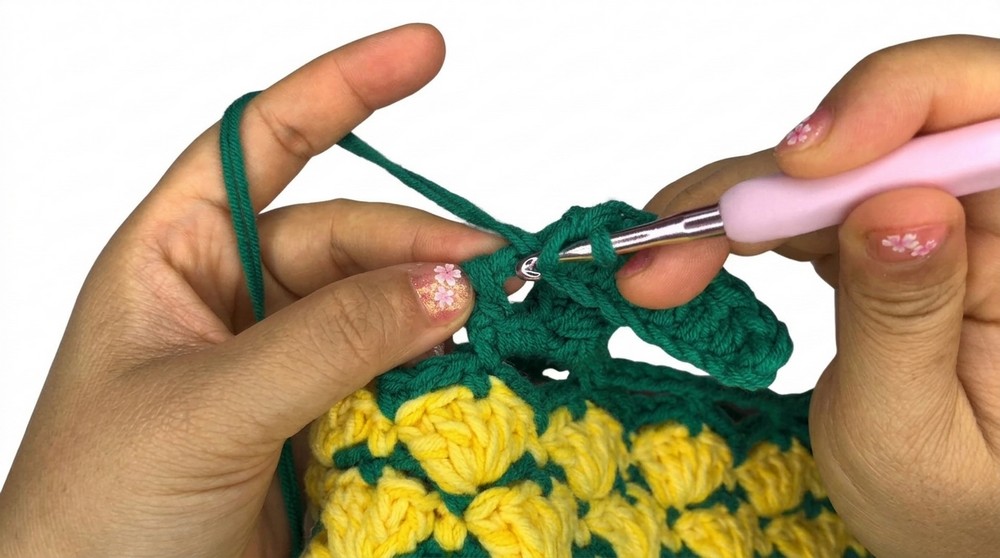Crochet Pineapple Bag Pattern