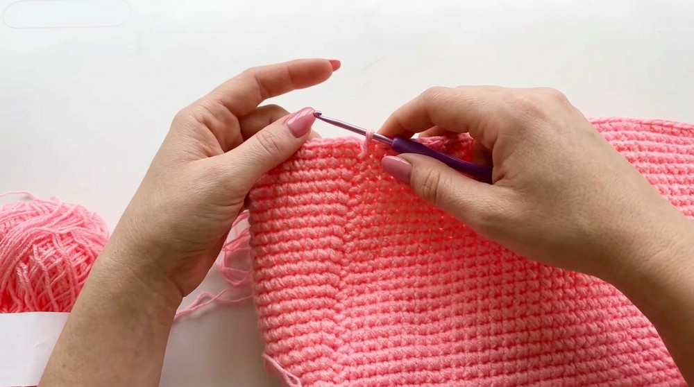 Crochet Shoulder Bow Bag Pattern