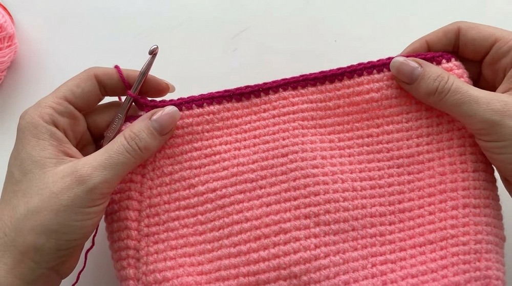 Crochet Shoulder Bow Bag Pattern
