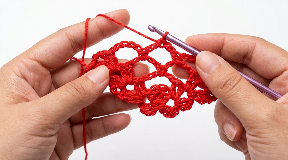 Crochet Hip Scarf Pattern