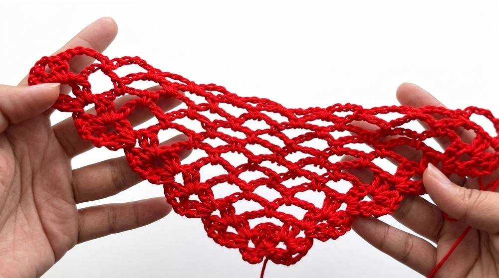 Crochet Hip Scarf Pattern
