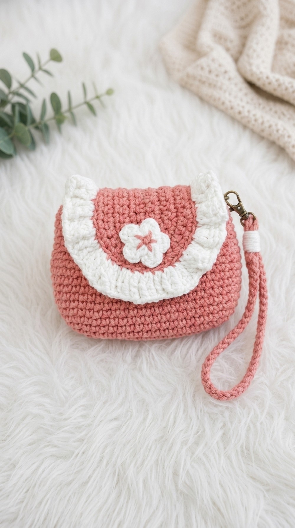 Crochet Flower Bag Pattern
