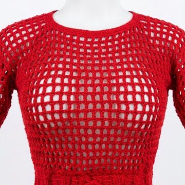 Crochet Mesh Top Pattern