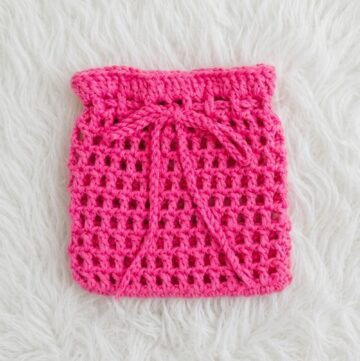 Crochet Drawstring Pouch Pattern