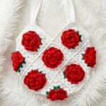 Crochet Granny Rose Bag Pattern