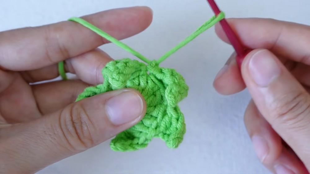 Crochet Beautiful Rose Pot Pattern